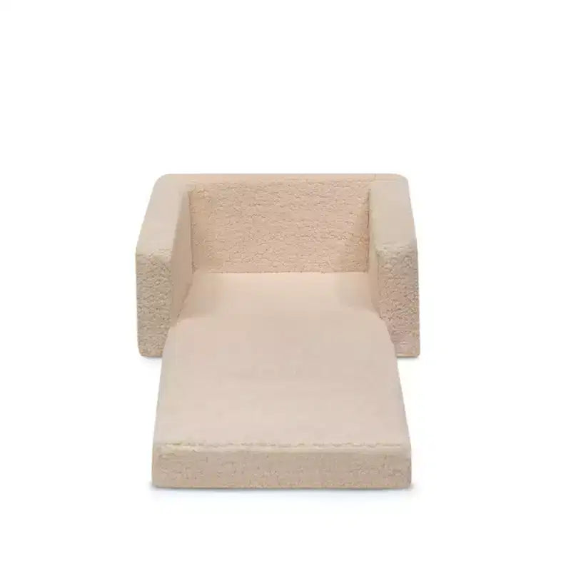 Kids Plush 2-in-1 Convertible Chair to Lounger – Cozy Flip-Out Seat for Children