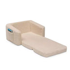 Fauteuil convertible 2-en-1 pour enfants en peluche – Siège dépliable confortable pour enfants