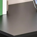 Bureau d'ordinateur avec étagères de rangement à 6 niveaux – Poste de travail avec étagère pour le bureau à domicile