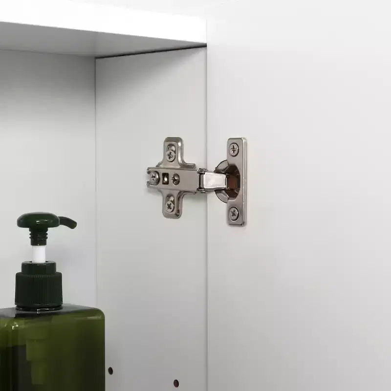 Wall Mounted Mirror Cabinet – Bathroom Medicine Cabinet with 3 Doors & Adjustable Shelves