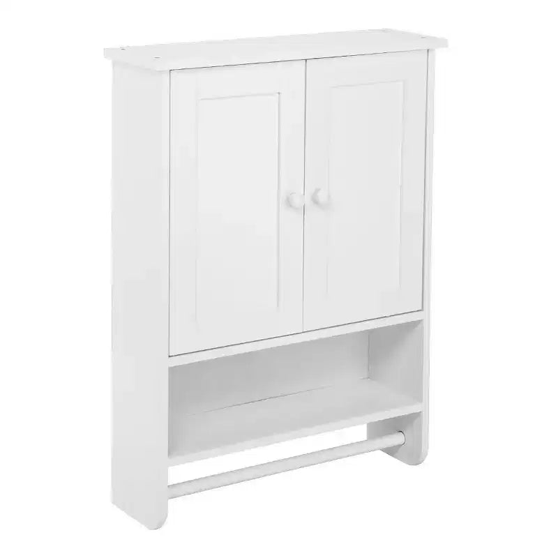 Wall Hanging Cabinet with Two Doors – Wall-Mounted Washer Storage Cabinet