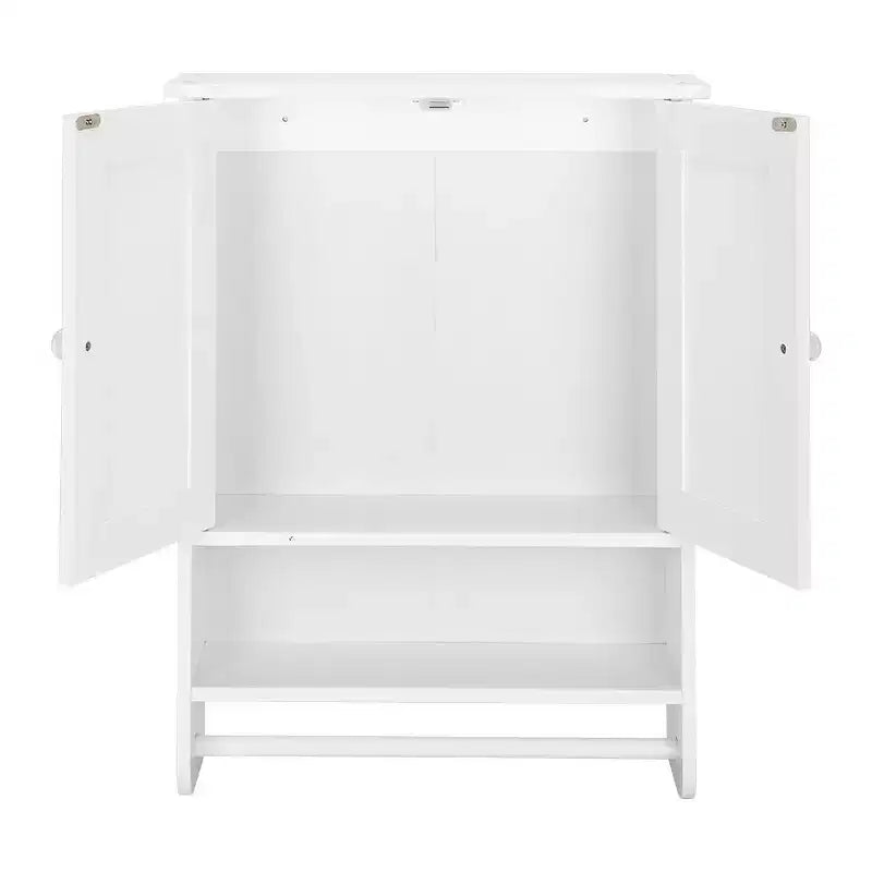 Wall Hanging Cabinet with Two Doors – Wall-Mounted Washer Storage Cabinet