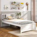 Twin / Full / Queen Size Bed Frame with Headboard & Wood Slat Support – No Box Spring Needed