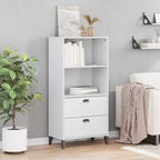 Étagère de rangement autoportante – Bois de pin massif pour bureau et maison