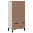 Étagère de rangement autoportante – Bois de pin massif pour bureau et maison