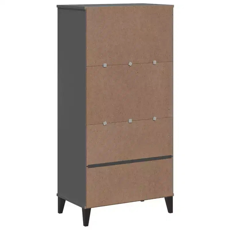 Freestanding Bookcase Storage Bookshelf Display Rack – Solid Pine Wood for Office & Home