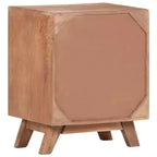 Table de chevet en manguier massif – 40 x 30 x 50 cm