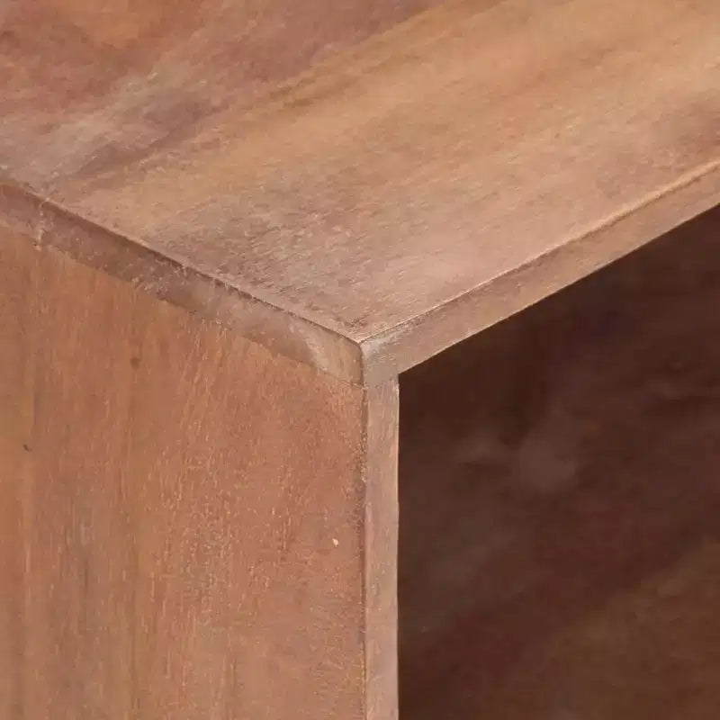Bedside Cabinet in Solid Mango Wood – 15.7" x 11.8" x 19.7" Nightstand